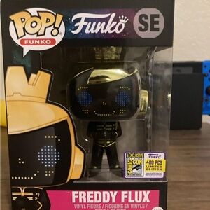 Funko SE Freddy Flux Gold and Black Vinyl Figure